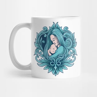 baby and mom Mug